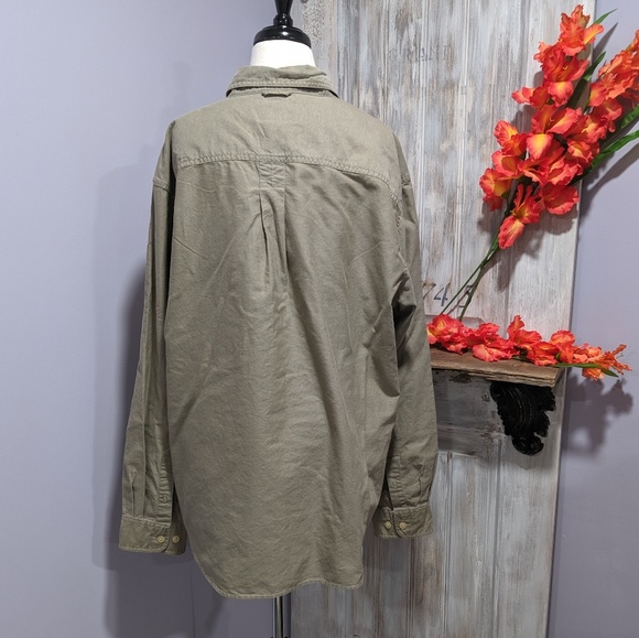 👕SOLD👕Eddie Bauer men's button-up shirt, XL - Picture 3 of 4